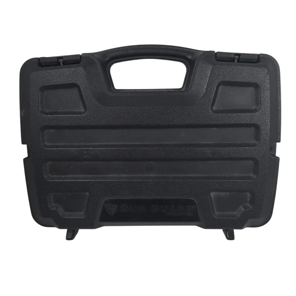 Plano Gun Guard Pistol Case Black Hard Shell Foam Lined 13x9 EUC